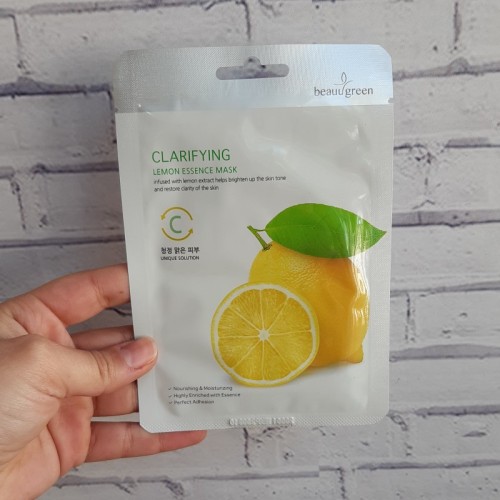 Mascara nutritiva limón