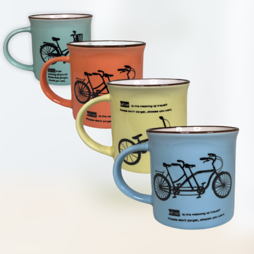 Taza vintage bici