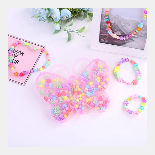 Kit para armar pulseras mariposa