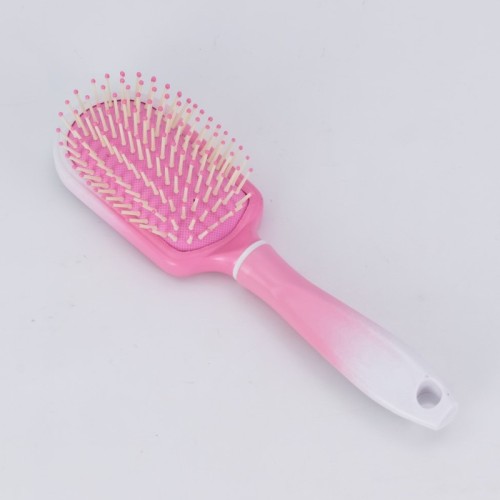Cepillo de cabello rosa degrade