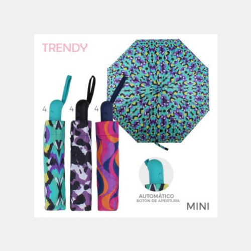 Paragua trendy aqua
