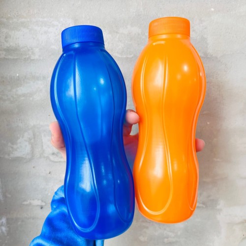 Botella color medio litro