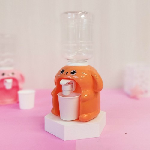 Mini dispenser perrito naranja