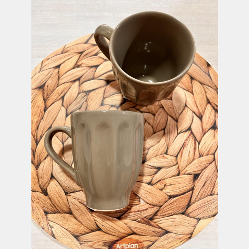 Taza vainilla taupe