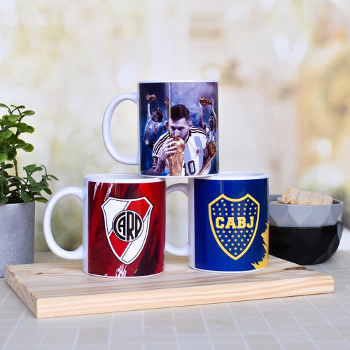 Taza ceramica equipos