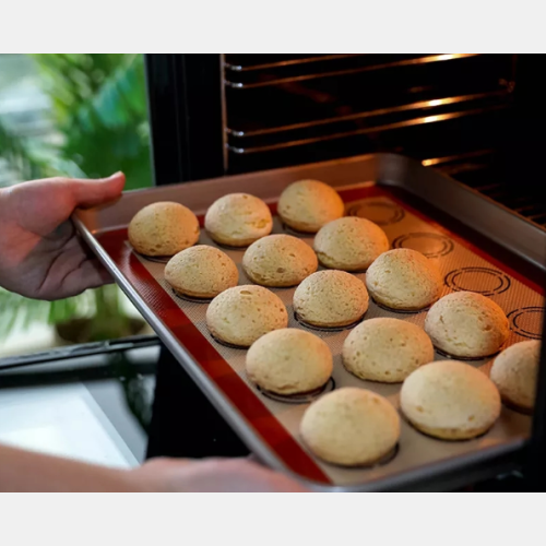 Plancha silicona microperforada para horno