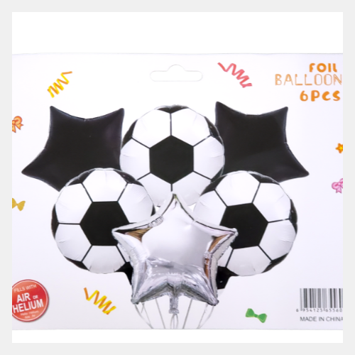 Arreglo globos futbol pelota