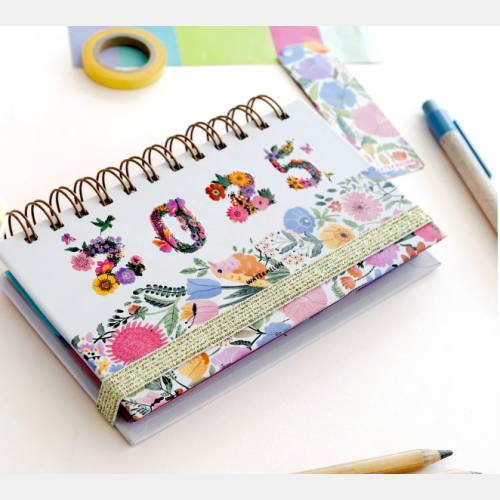 Agenda pocket flores