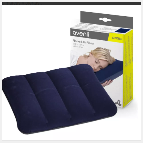 Almohada rectangular inflable