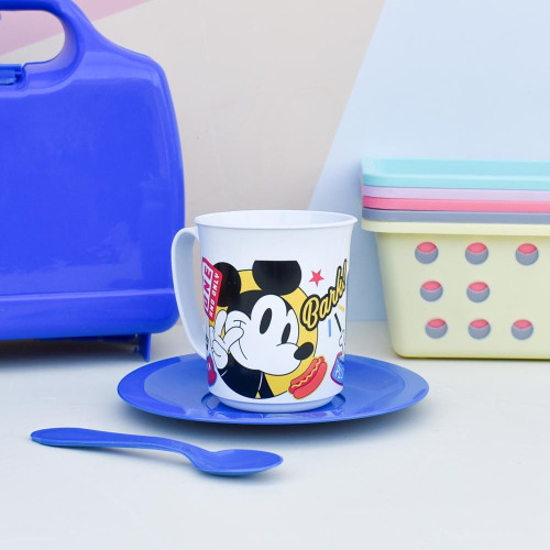 Combo taza mas plato mickey