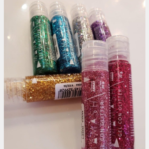 Glitter en gel 20g