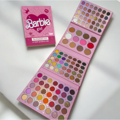 Paleta sombras barbie x 117 colores