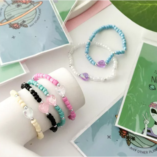 Pulsera corazon paw