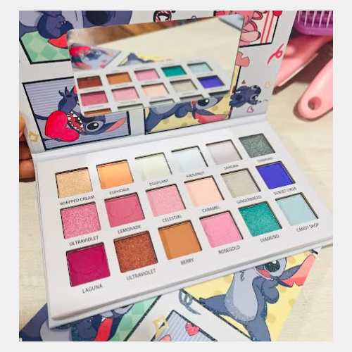 Paleta sombras stitch x 18 colores