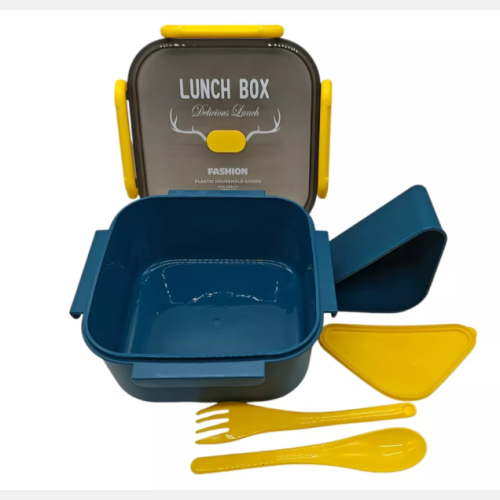 Lunchera box con cubiertos