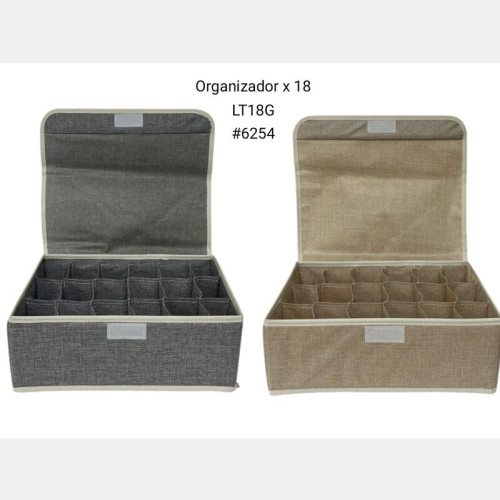 Organizador ropa interior con tapa