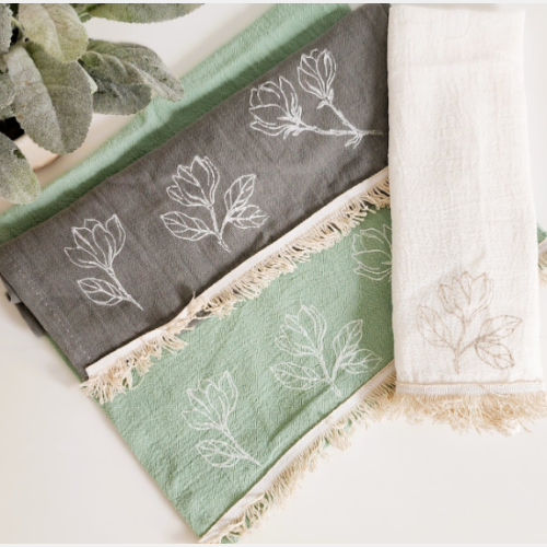 Toalla de mano magnolia