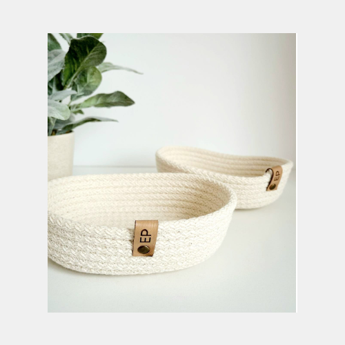 Cesta ovalada
