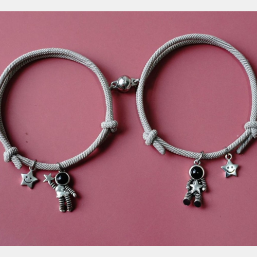Pulseras astronautas iman x 2