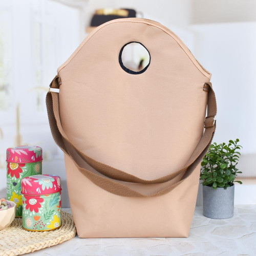 Bolso matero beige