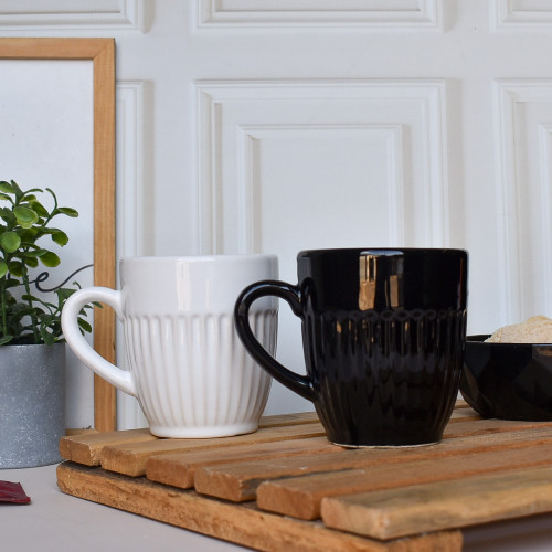 Taza ceramica canela lisa