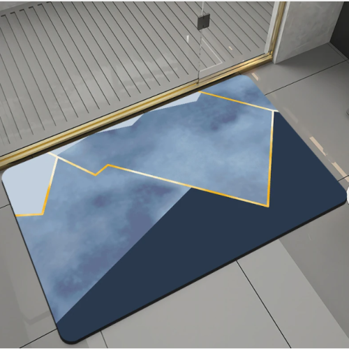 Alfombra de baño absorbente minimalista