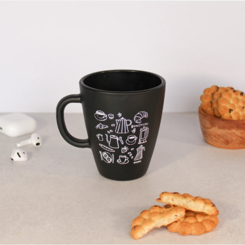 Taza vidrio bonjour