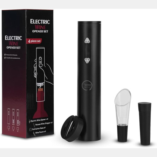 Set vino x 4 piezas recargable