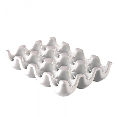 Huevera ceramica 12 cavidades