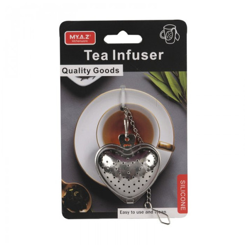 Infusor de te colgante corazon