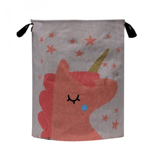 Cesto juguetero unicornio