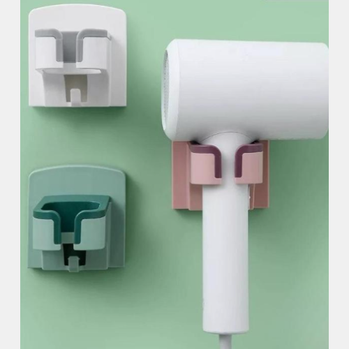 Soporte adhesivo para secador de pelo