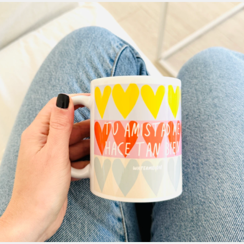 Taza ceramica tan bien