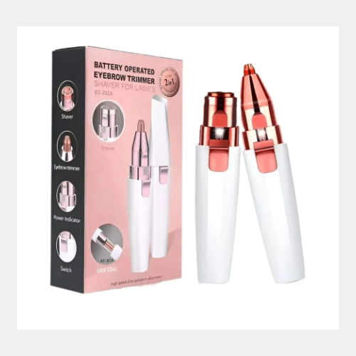 Depilador facial 2 en 1