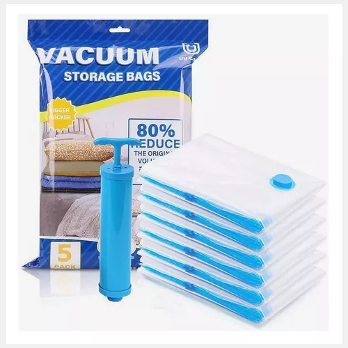 Bolsas al vacio x 5 + bomba
