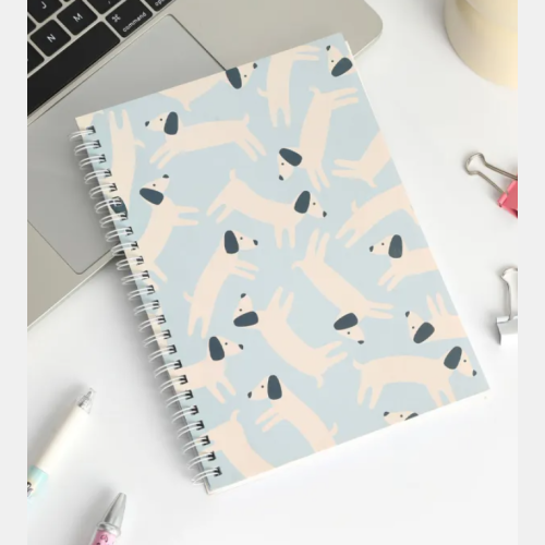 Cuaderno A5 perritos