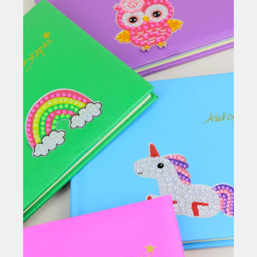 Cuaderno tapa dura liso strass