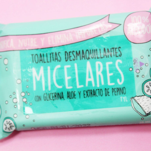 Toallitas humedas micelares