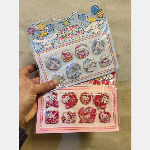 Stickers al agua