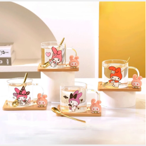 Taza de vidrio melody