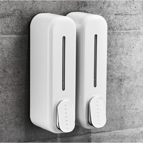Disnpenser de pared blanco doble