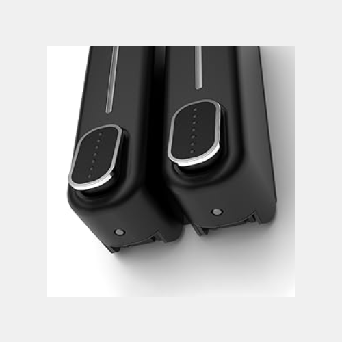 Dispenser de pared doble negro