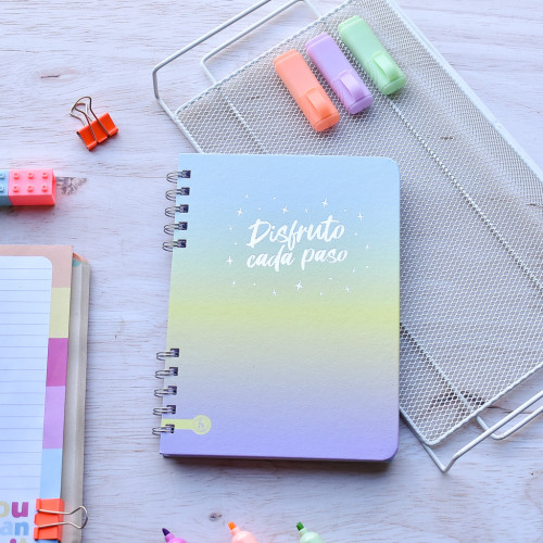 Cuaderno A5 disfruta cada paso