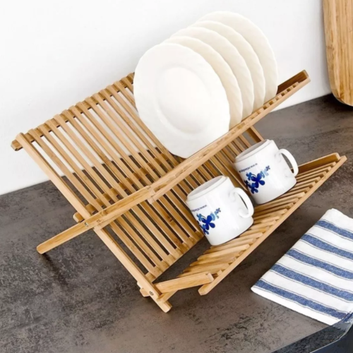 Escurridor de platos bamboo