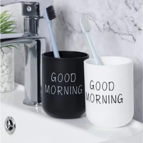 Vaso porta cepillos good morning