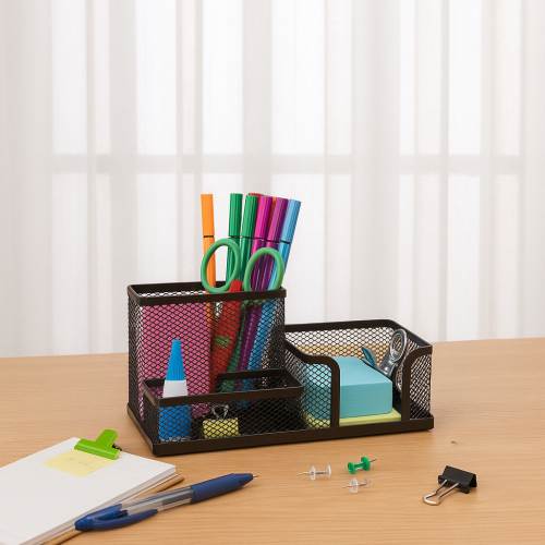 Organizador escritorio metal