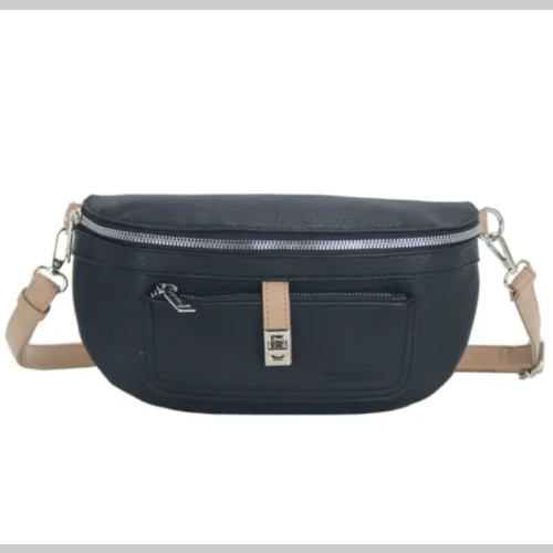 Riñonera trendy negra