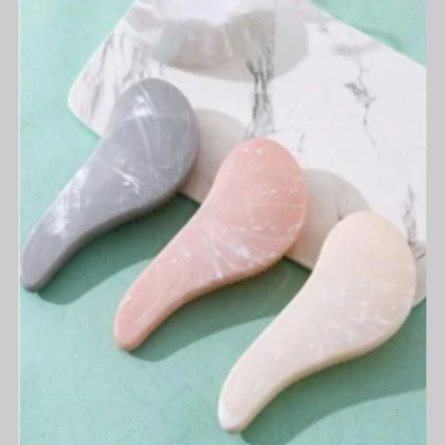 Cepillo de cabello marmol