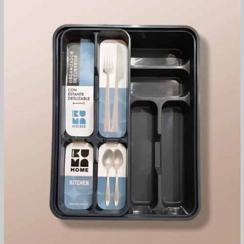 Cubiertero 6 divisiones + extra movil