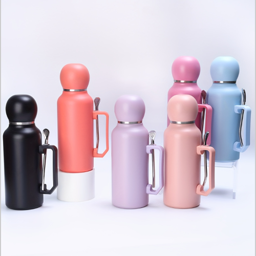 Set termo y mate de acro con bombilla